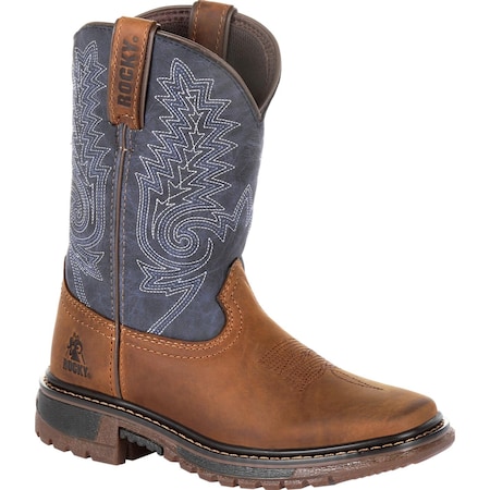 Rocky Kids' Ride FLX Western Boot, 95M RKW0255C